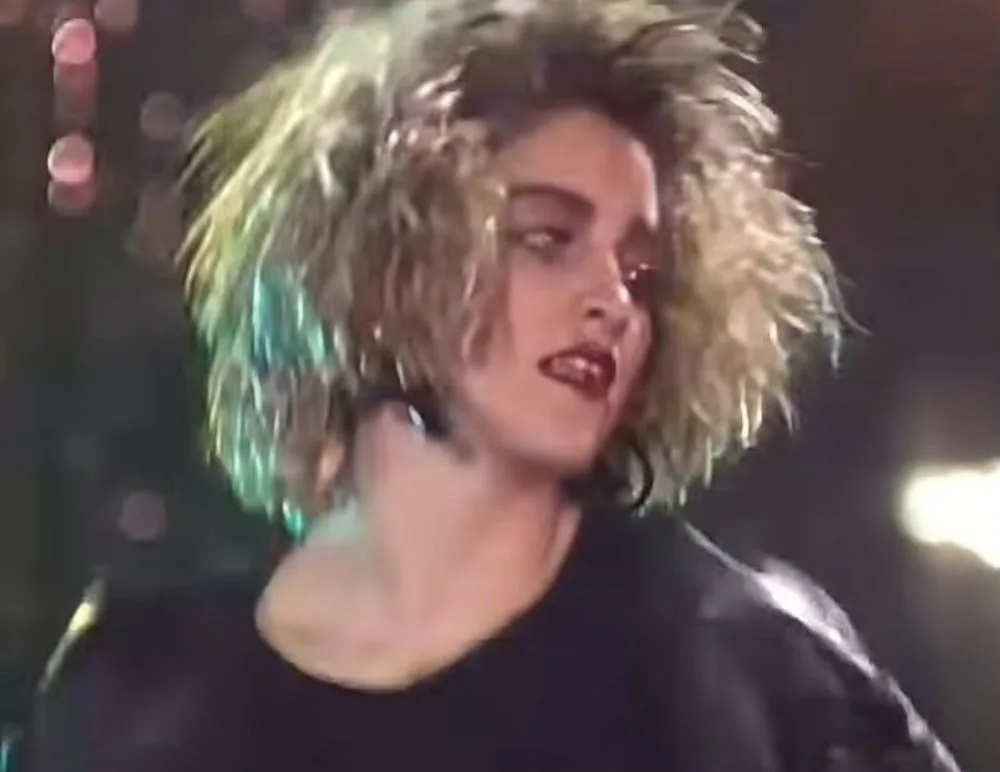 LE RARE FOTO DI MADONNA AL SUO ESORDIO IN ITALIA, A GARLASCO NEL 1983