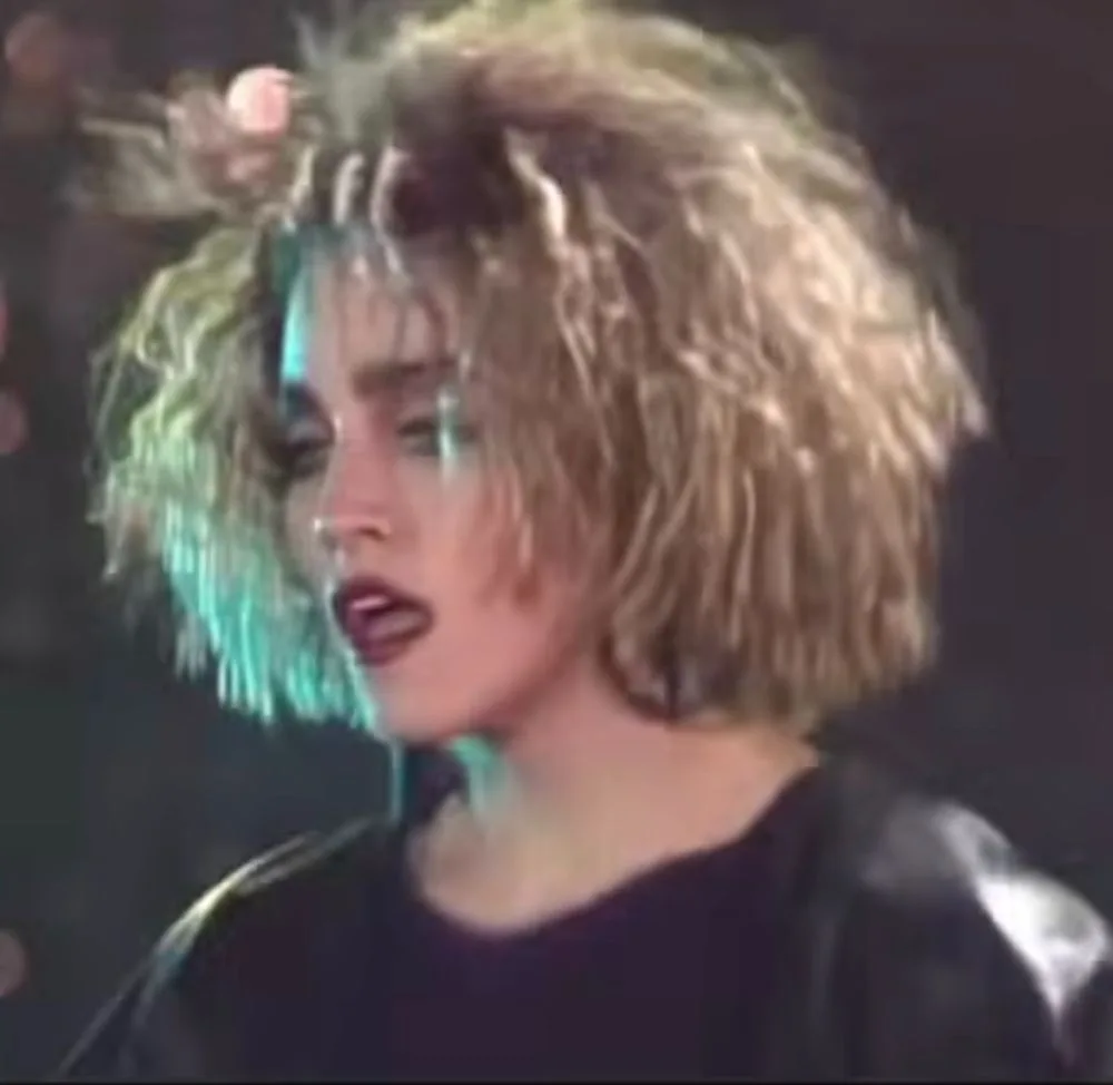 LE RARE FOTO DI MADONNA AL SUO ESORDIO IN ITALIA, A GARLASCO NEL 1983